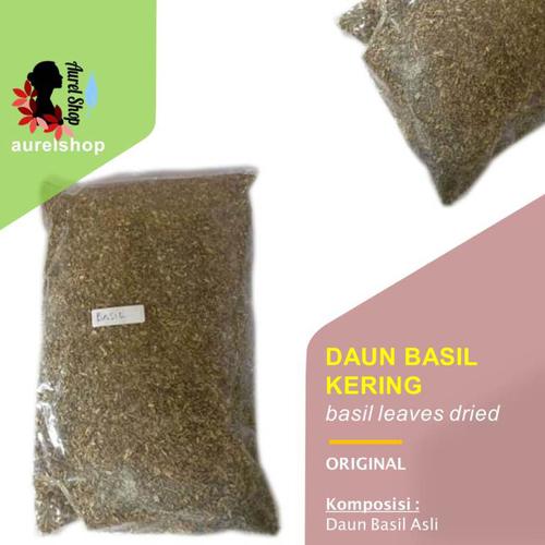 Daun Basil Kering 250 gram