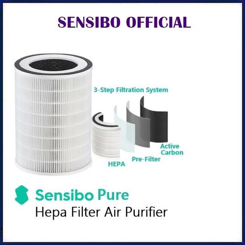 Sensibo Pure Hepa Filter Air Purifier 3-Step Filtration System