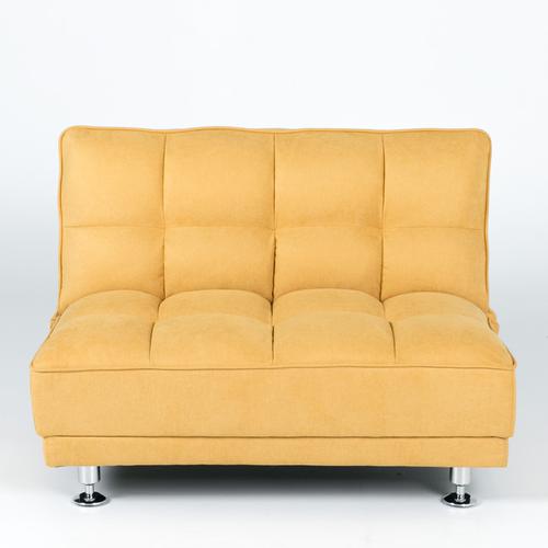 COUCH Type A Sofa Bed Kain kuning