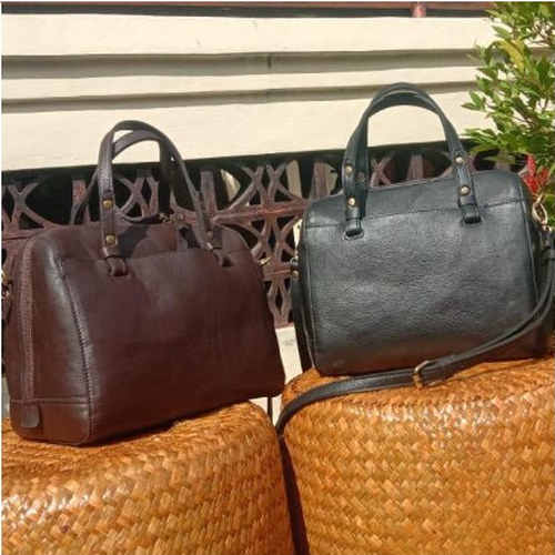 BLW Collection - Tas Tabung Brown