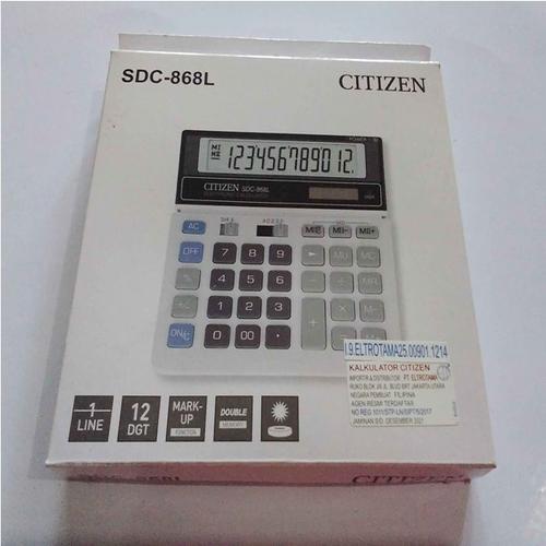 Kalkulator Citizen 12 Digit