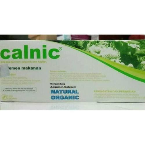 Original Calnic Tablet Box 30 Tablet Membantu Memenuhi Kebutuhan Kalsium