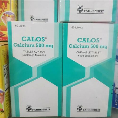 Original calos 500 mg supplement