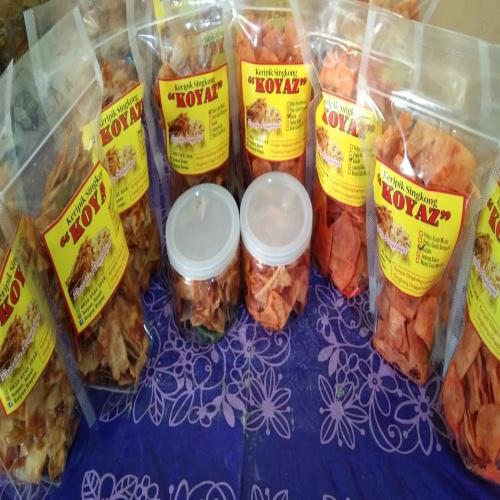 Koyaz Keripik Singkong 100 Gram Pedas Gurih Rempah  - 5 Pack