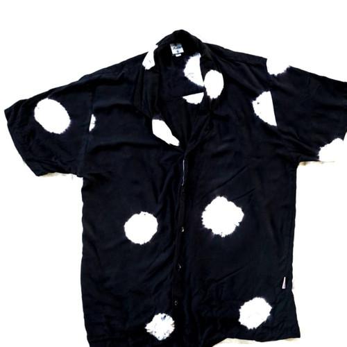 Kemeja Shibori Shirt Black XL - P71 L58