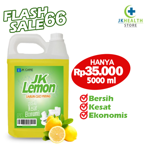 Sabun Cuci Piring 5 Liter JKLemon - Lemon