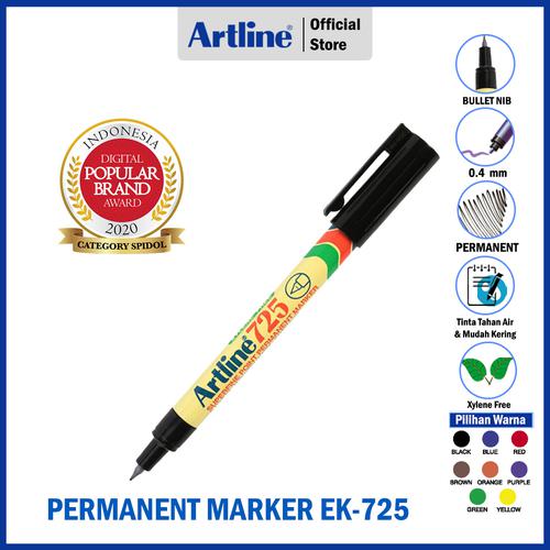 ARTLINE Spidol Permanent Marker EK-725 YELLOW