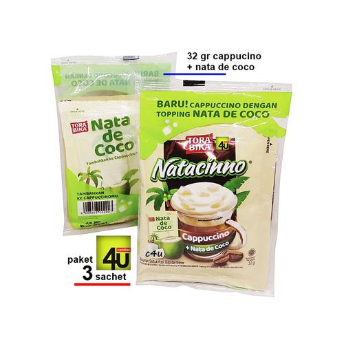 Torabika Natacinno - Cappucino Nata de Coco - Paket 3 sachet