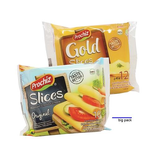 Prochiz Slices - Keju Bentuk Lembaran - BIG Pack GOLD 12s