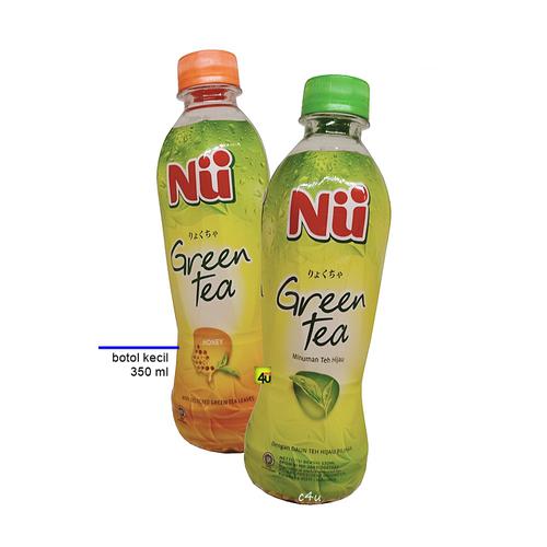NU Green Tea - Minuman Teh Hijau RTD - PET 330ml MADU