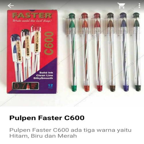 Pulpen Faster C600