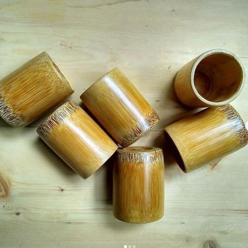 Gelas mug bambu