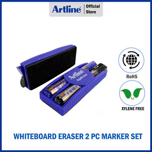 ARTLINE Penghapus Whiteboard Eraser 2 pc Marker Set ERS-MM