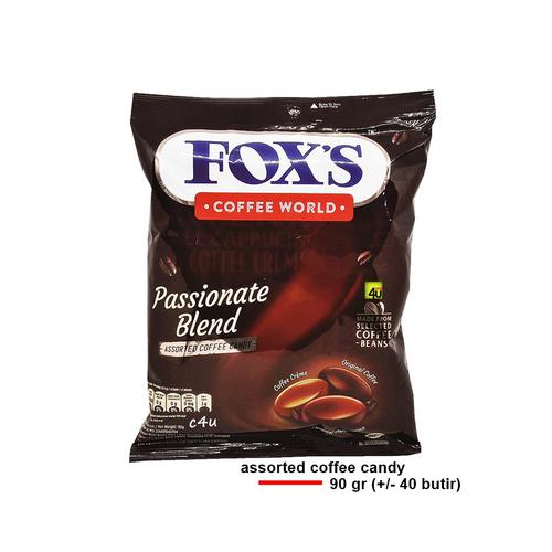 FOXS Coffee World - Passionate Blend - 90 gr MIX Flavour