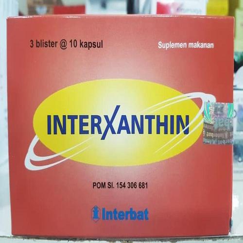 Original Interxanthin Box Isi 30 Kapsul