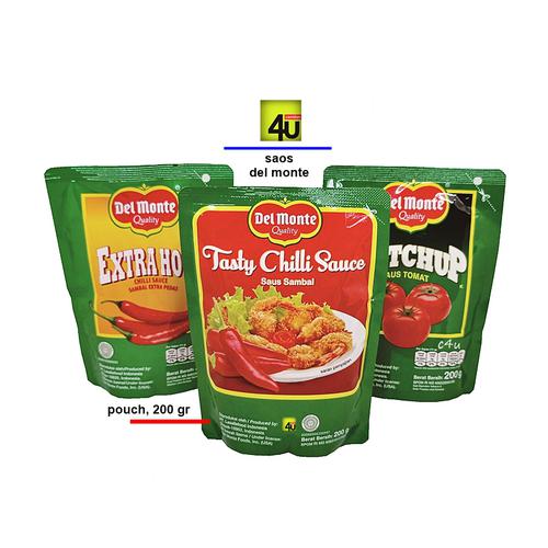 Del Monte - Chilli and Ketchup Sauce - POUCH 200g Tasty Chilli