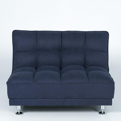 COUCH Type A Sofa Bed Kain biru tua