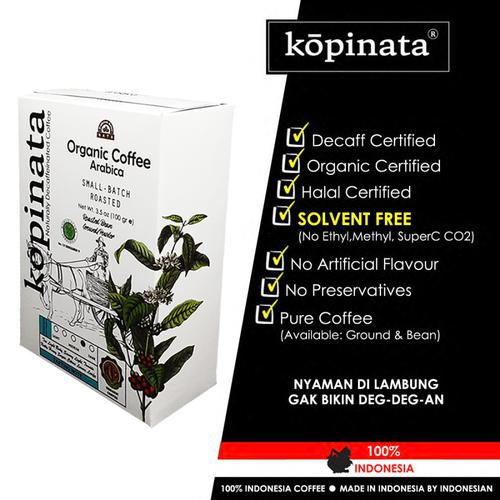Kopinata Organic Arabika Decaf Low Rendah Kafein - BIJI. BOX