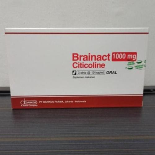 Original Brainact 1000 mg Box Isi 30 Kaplet