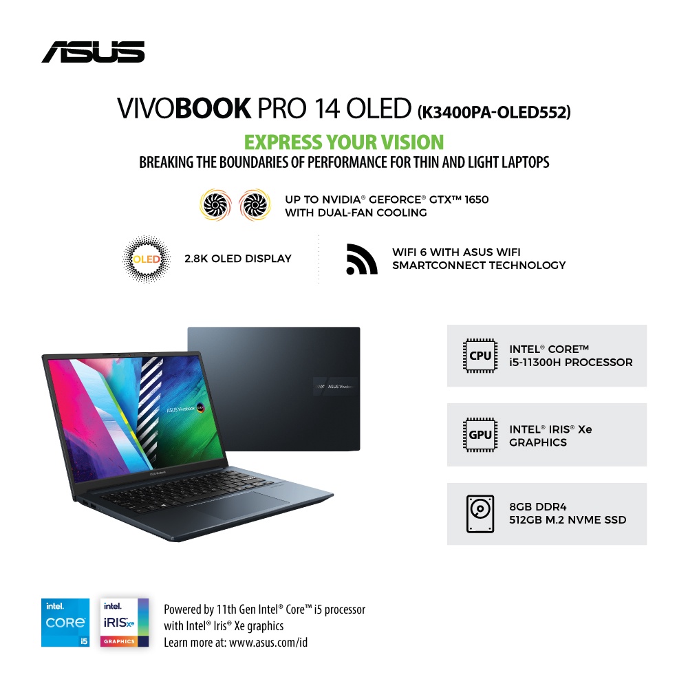 Asus Vivobook Pro 14 K3400pa Купить