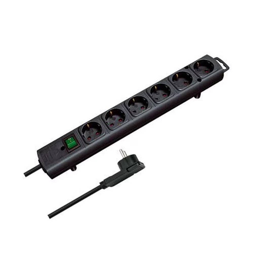 Brennenstuhl Comfort Line 6 Socket with Switch  [1153300100]