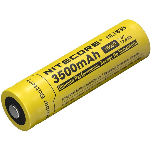 NITECORE High-Performance Li-ion Rechargeable Battery NL1835