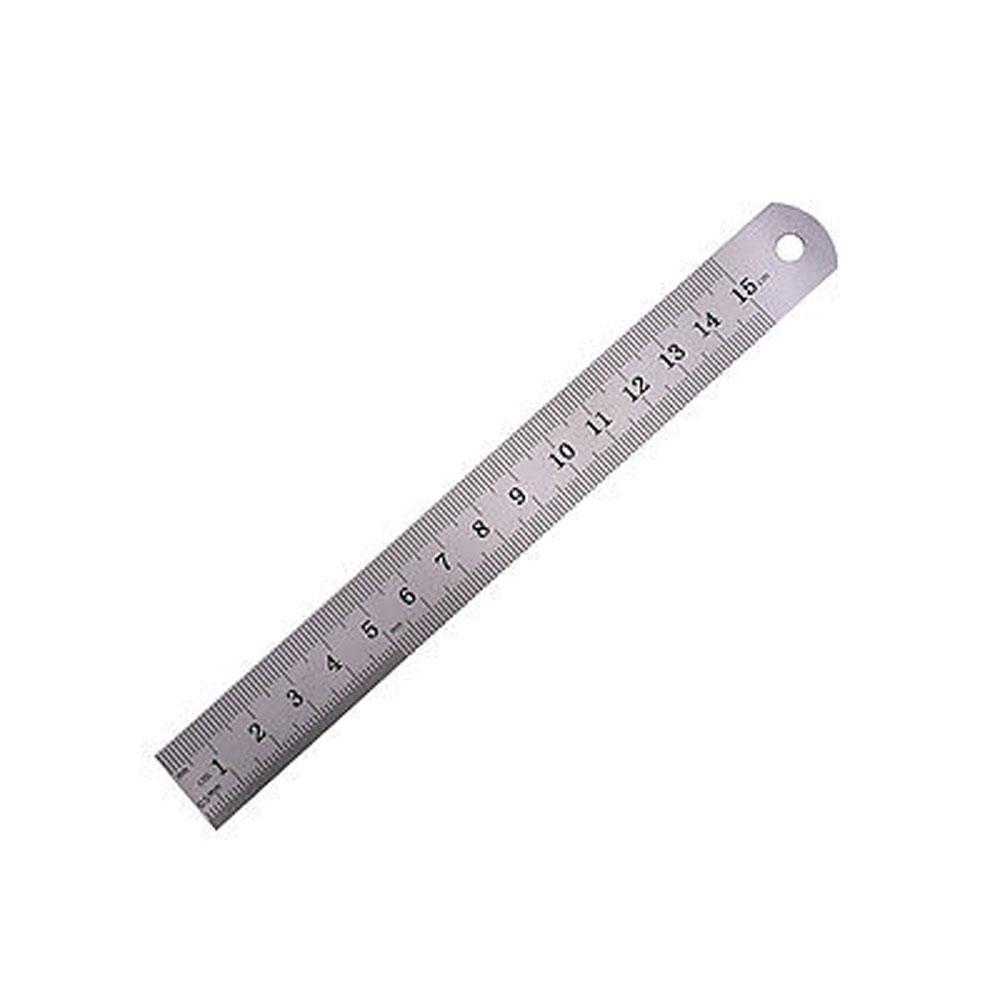 Jual NN stationary Ruler Metal 15 cm Bhinneka