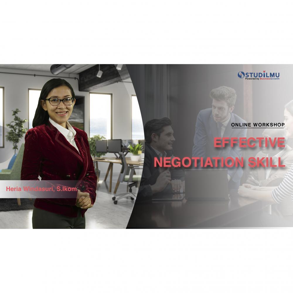 √ Harga STUDiLMU Effective Negotiation Skill Terbaru | Bhinneka