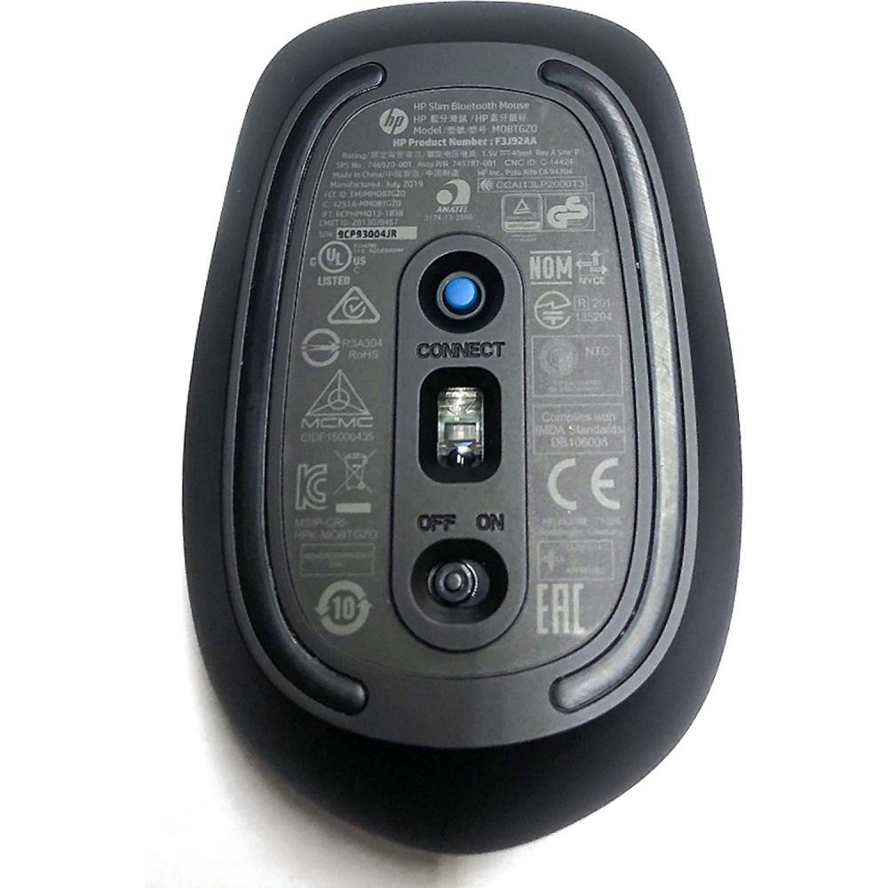 hp slim bluetooth mouse f3j92aa