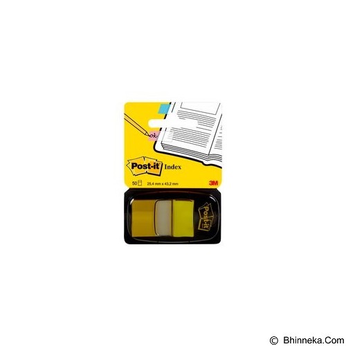 3M Post it 680-5 Flags 1" x 1.7" - Yellow