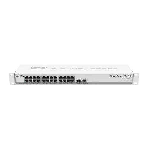 MIKROTIK Cloud Smart Switch 24 port Gigabit Ethernet 2 port SFP+ CSS326-24G-2S+RM