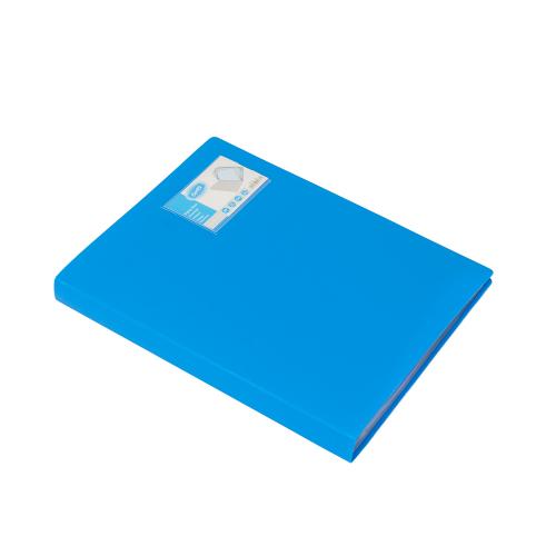 BANTEX Display Book 60 Pockets A4 [3147 11] - Cobalt Blue
