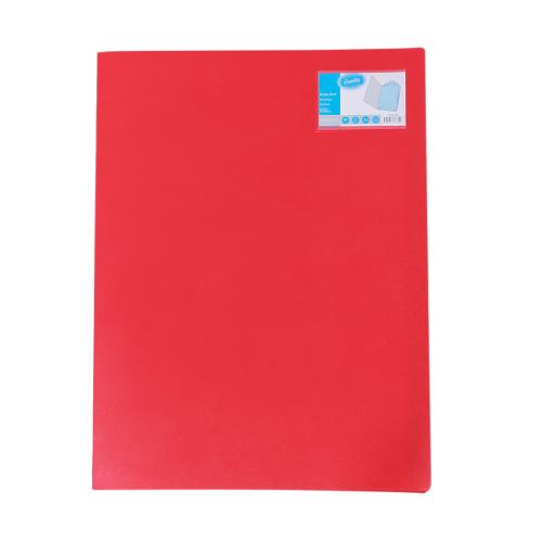 BANTEX Display Book A3 Potrait 20 Pockets [3163 09] - Red