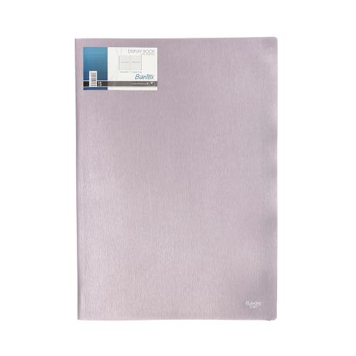 BANTEX Display Book & Zipper Bag Folio 10 Pockets [3181 21] - Lilac