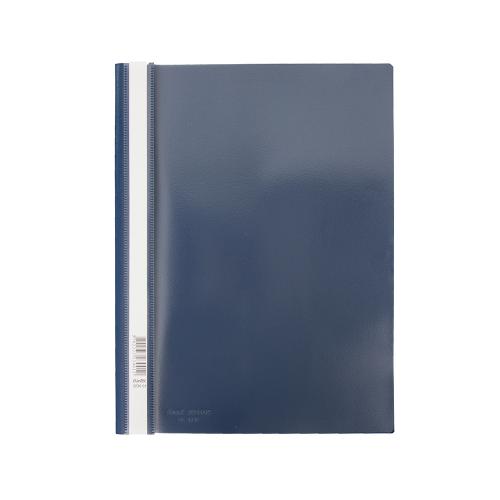BANTEX Quotation Folders with Coloured Back Cover A4 [3230 01] - Blue