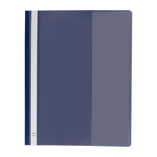 BANTEX Quatation Folder with Pocket & Label on Spin A4 [3240 01] - Blue