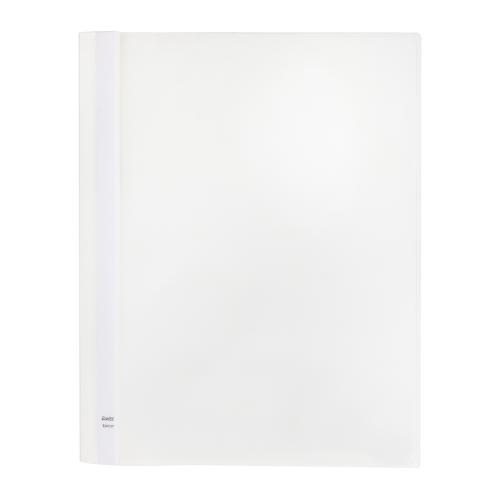 BANTEX Quatation Folder With Pocket & Label on Spin A4 [3240 07] - White