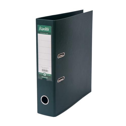 BANTEX Lever Arch File Ordner Plastic A4 7cm 1450 04 - Green