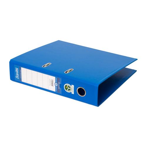 BANTEX Lever Arch File Ordner Plastic A4 7cm [1450 62] - Blueberry