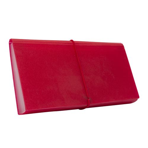 BANTEX Expanding File Cheque [8811 09] - Red