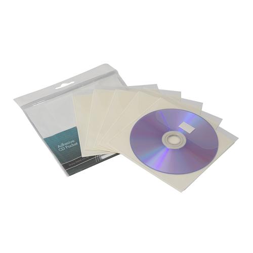 BANTEX Adhesive CD Pocket (5 pcs/pack) [8874-00]
