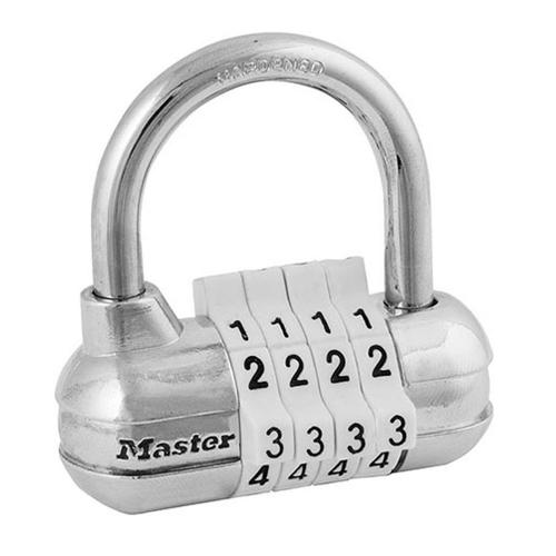 MASTER LOCK Combination Padlock 1523D Red