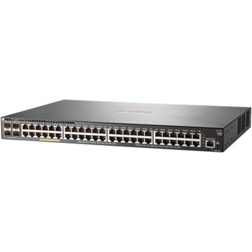HP Aruba 2930F 48G PoE+ 4SFP Switch JL262A