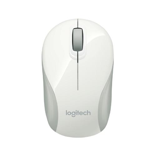 LOGITECH Wireless Mini Mouse M187  - White [910-002783]