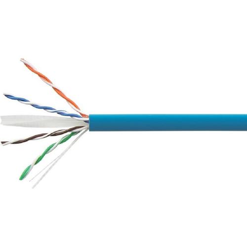 COMMSCOPE Cat6 24AWG UTP Solid Cable LSZH with RIB [1427070-6] - Blue