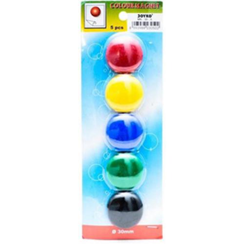 JOYKO Magnetic Round MN-30-5 Assorted Color 8DJO-MN305