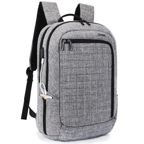 DTBG Laptop Backpack Slim 17.3 Inch D8224W - Grey