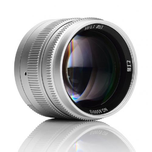 7artisans 50mm f/1.1 Lens for Leica M-Mount Silver