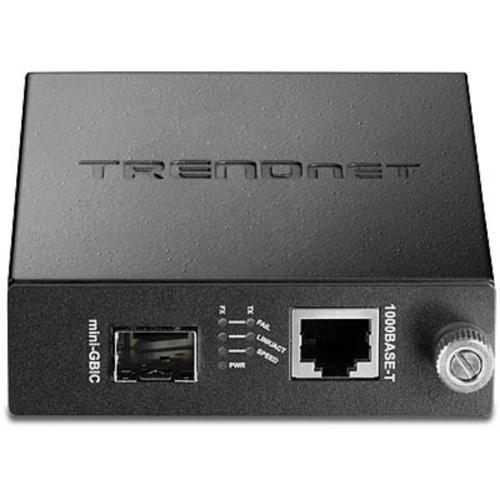 TRENDNET 100/1000BASE-T to SFP Media Converter TFC-1000MGA