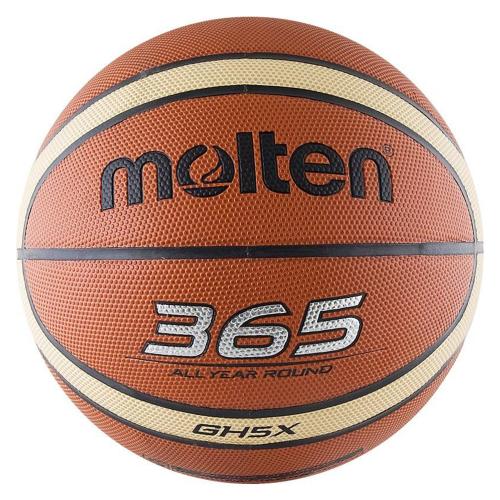 MOLTEN Bola Basket Size 5 BGH5X - Orange & Ivory